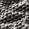 Boucle Knit Nobbly fancy yarn – black/white,  thumbnail number 2