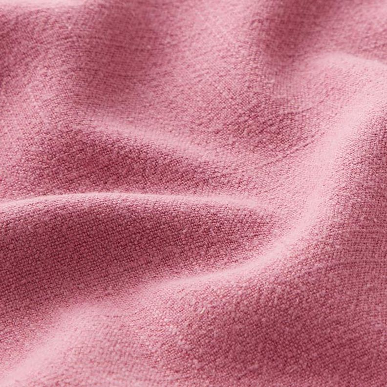 Soft viscose linen – dark dusky pink,  image number 3