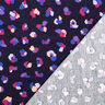 Baby Cord colourful leopard print | Poppy Fabrics – navy blue,  thumbnail number 4
