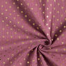 Gold Stars Cotton Muslin – burgundy,  thumbnail number 3