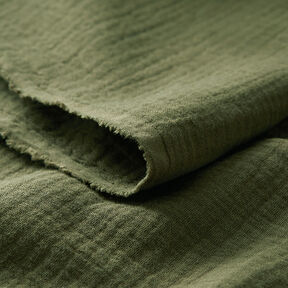 Double Gauze/Muslin – olive, 