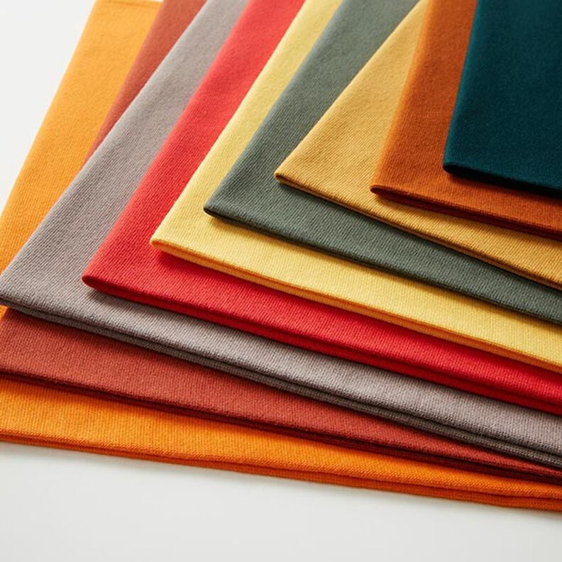 Cuffing Fabric Plain – sunglow,  image number 10
