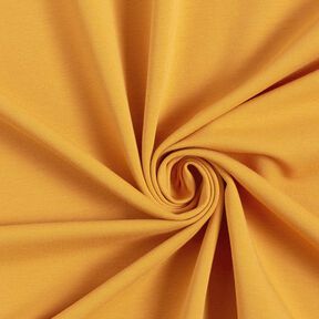 Light French Terry Plain – curry yellow, 