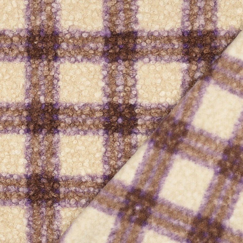 Knit Bouclé Check – green/offwhite, image number 4
