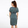 FRAU VIKKI - loose dress with a V-neckline and belt, Studio Schnittreif  | XS -  XXL,  thumbnail number 3