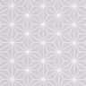 Cotton Cretonne Asanoha Japanese Stars – grey,  thumbnail number 1