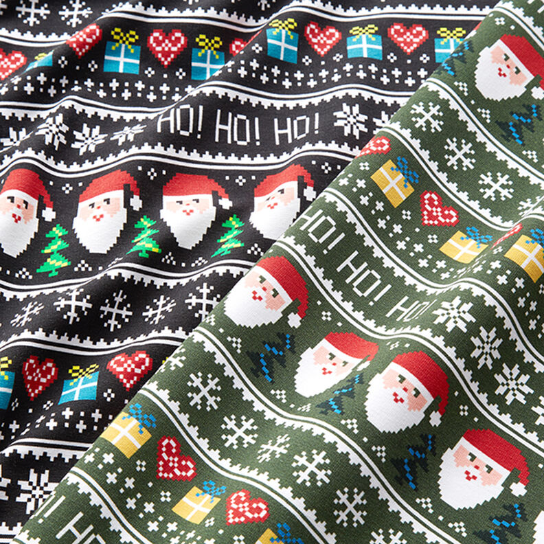 Ho! Ho! Ho! French Terry – dark pine,  image number 5