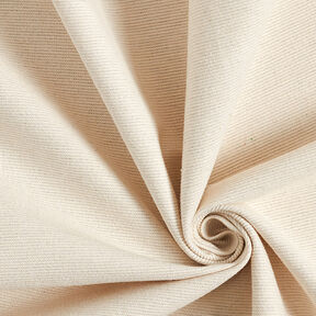 Decor Fabric Half Panama Ribbed Recycelt Cotton – natural, 