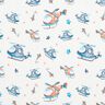 Cotton Jersey helicopters and kites Digital Print – ivory/light turquoise,  thumbnail number 1