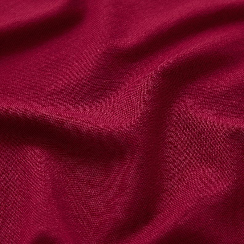 Medium summer jersey viscose – burgundy,  image number 2
