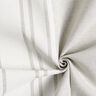 Decor Fabric Panama Block Stripes – carmine/misty grey,  thumbnail number 3