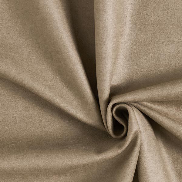 Upholstery Fabric velour – medium brown,  image number 1