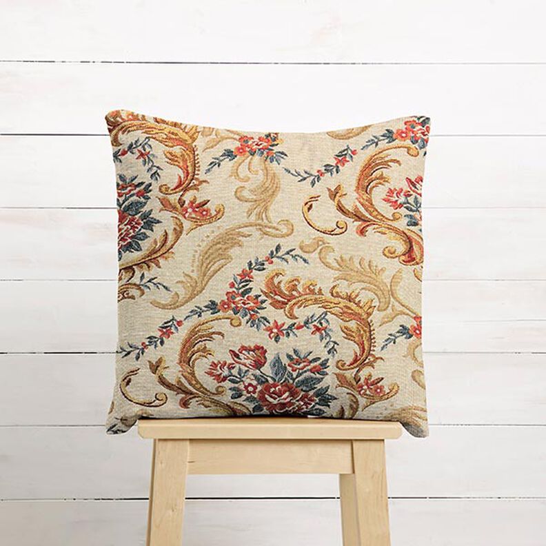 Decor Fabric Tapestry Fabric Elegance – light beige,  image number 7