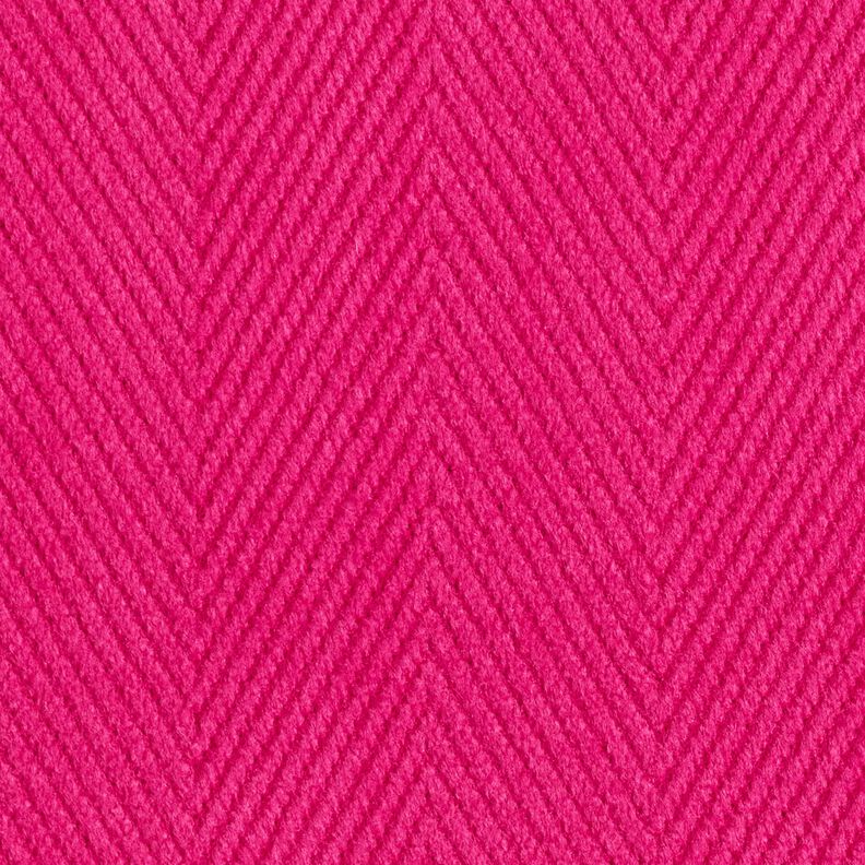 Coat Fabric wide herringbone – intense pink,  image number 4