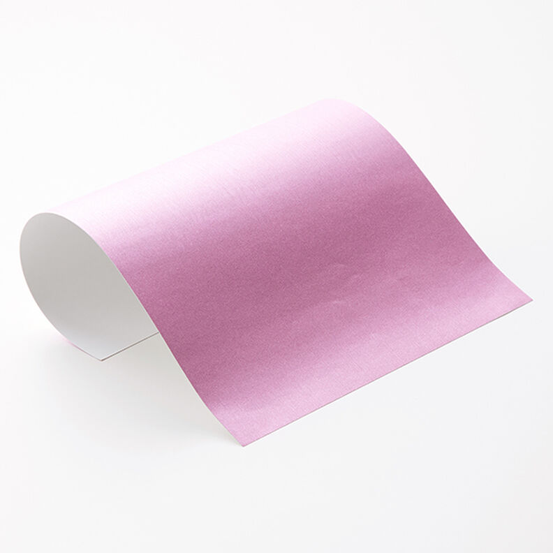 Shimmery vinyl film Din A4 – pink,  image number 1