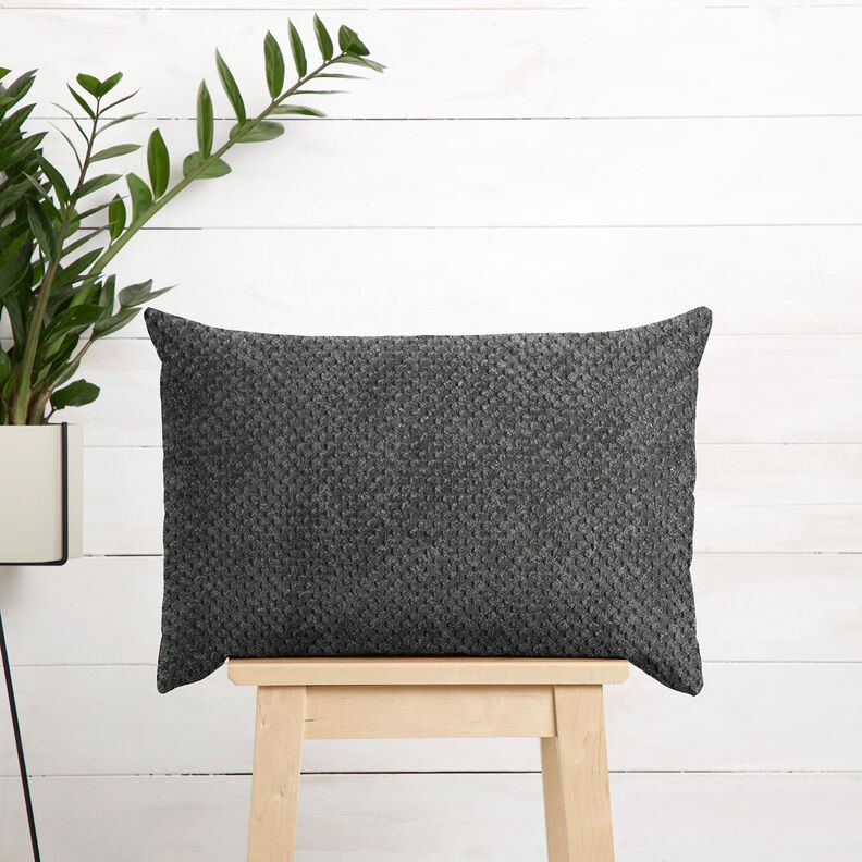 Upholstery Fabric soft structural pattern – stone grey,  image number 9