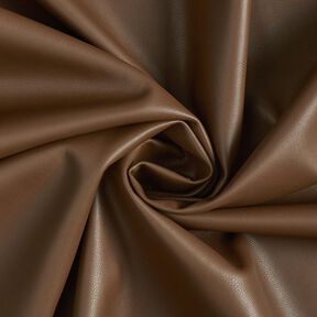 Imitation Leather with velour reverse  – dark brown, 