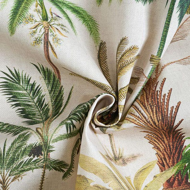 Outdoor Fabric Canvas palms – natural/light olive,  image number 3