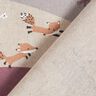 Decor Fabric Half Panama Woodland Animals – light dusky pink/greige,  thumbnail number 4