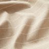 Decorative fabric, canvas wide stripes, recycled – dark beige,  thumbnail number 2
