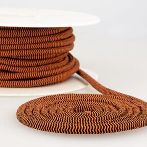Outdoor Elastic cord [Ø 5 mm] – orange/black, 