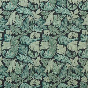 Decor Fabric Tapestry Fabric baroque leaf motif – dark green/reed | Remnant 70cm, 