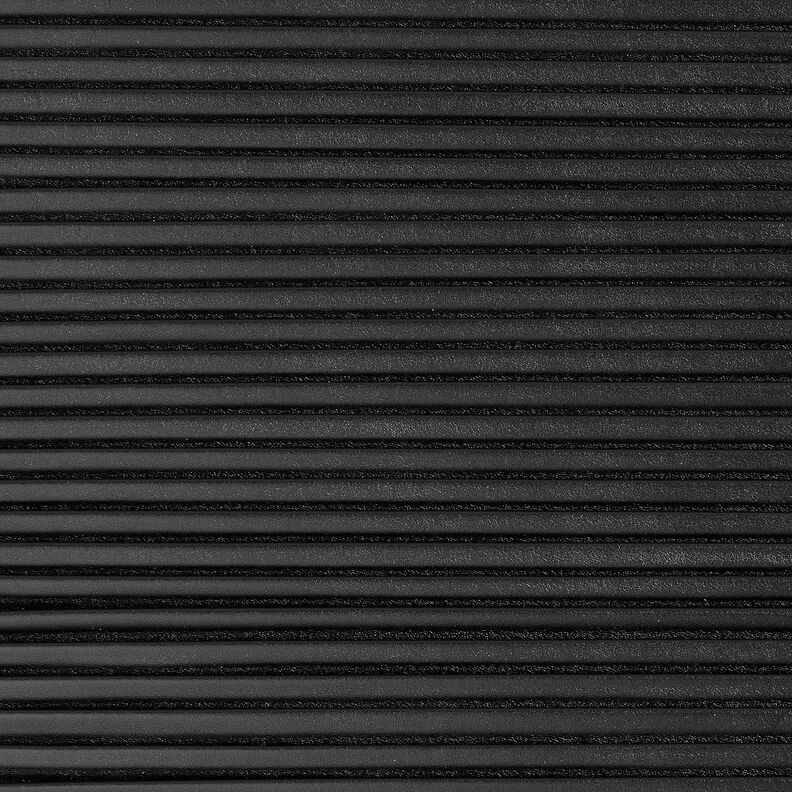 Imitation Leather Pleats – black,  image number 1