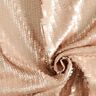 Sequin Fabric Rectangle – light dusky pink,  thumbnail number 1