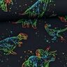 Cotton Jersey Dino outlines | Glitzerpüppi – black/colour mix,  thumbnail number 2