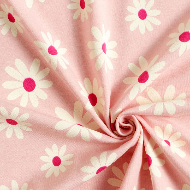 Cotton Blend Jersey Little flowers – rosé, image number 3