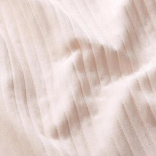 Stretch jacquard 3D stripes | Fibre Mood – offwhite, 