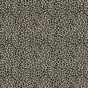 Cotton Jersey Mini Leopard Print – greige/black, 
