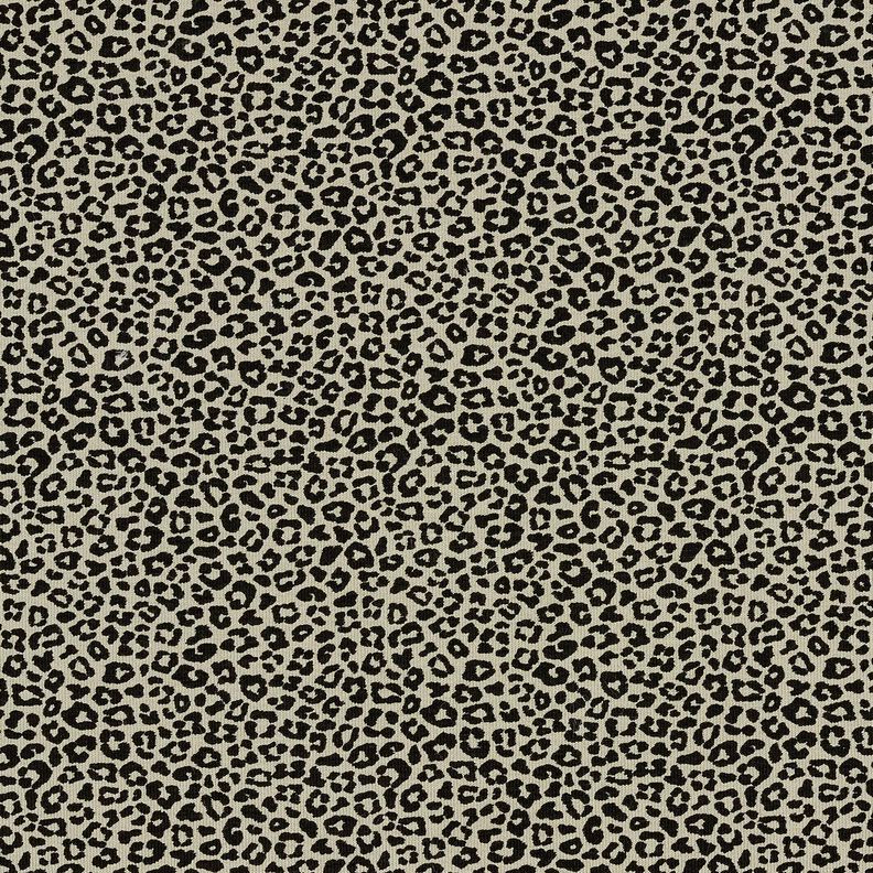 Cotton Jersey Mini Leopard Print – greige/black,  image number 1
