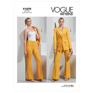 Jacket / Pants | Vogue 1870 | 34-42, 