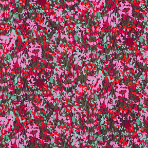 LENZING™ ECOVERO™ viscose fabric  Colorful Garden Digital Print | Nerida Hansen – plum/chili, 