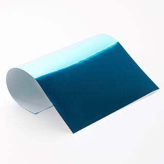 Glossy iron-on film Din A4 – aqua blue, 