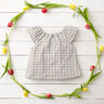 Double Gauze/Muslin Yarn dyed gingham – natural/white,  thumbnail number 6
