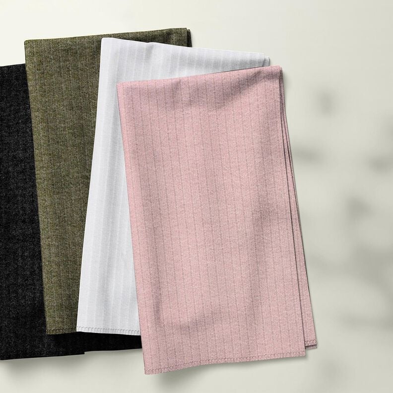 Super soft rib knit plain – light dusky pink, image number 5