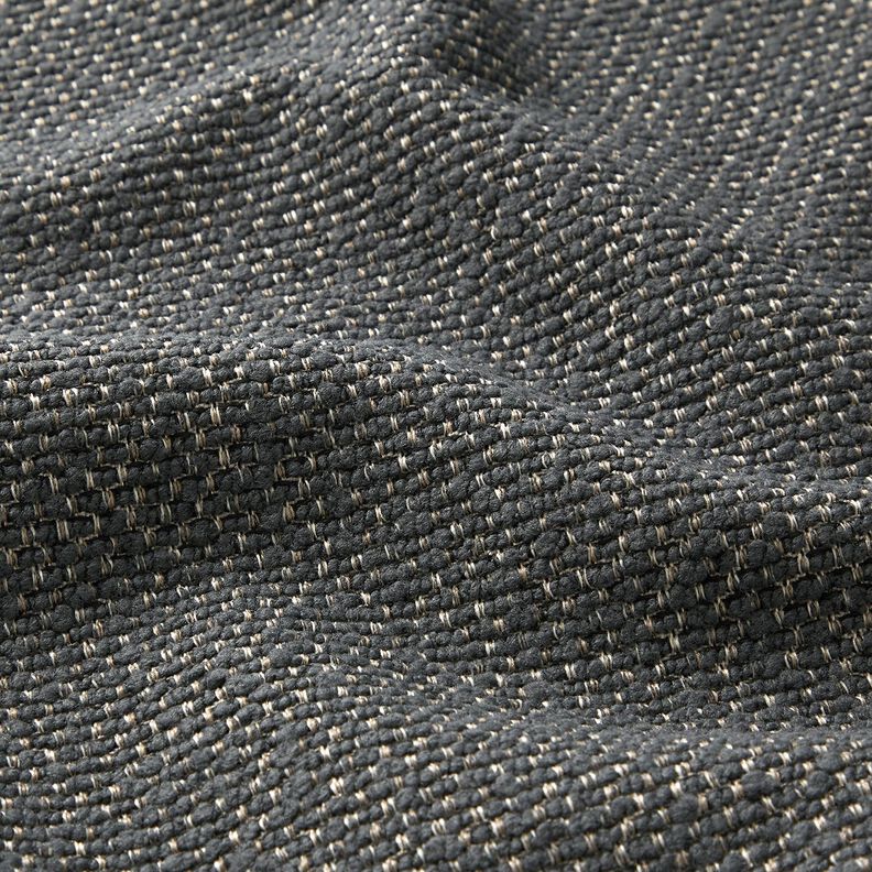 Outdoor Fabric Bouclé Look – anthracite,  image number 3