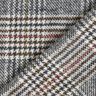 Coat fabric cotton mix Glen check – white/midnight blue,  thumbnail number 5