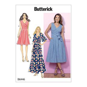 Dress | Butterick 6446 | 32-40, 