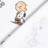 Cotton Jersey Snoopy and Charlie Brown – white,  thumbnail number 4