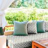 Outdoor Fabric Jacquard Ikat Print – light grey,  thumbnail number 6