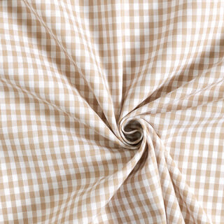 Cotton Vichy - 0,5 cm – light brown, 