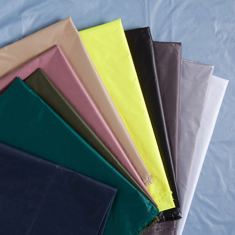 Water-repellent jacket fabric ultra lightweight – olive,  image number 7