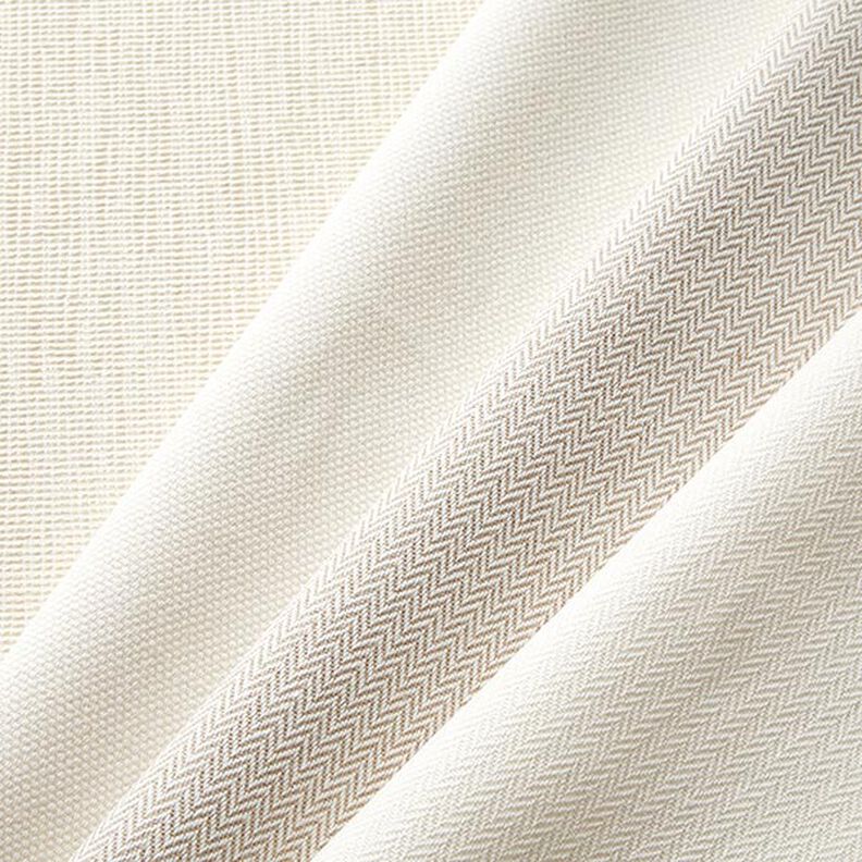 Decor Fabric Jacquard Subtle Ribs – cream,  image number 4
