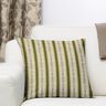 Biedermeier Stripes Jacquard Furnishing Fabric – cream/olive,  thumbnail number 7