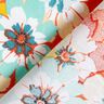 Coated Cotton Spring flowers – mint/terracotta,  thumbnail number 5