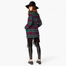 Coat Fabric Wool Blend brushed check – merlot/blue spruce,  thumbnail number 7