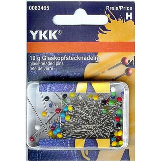 Glass head pins [10 g] | YKK, 